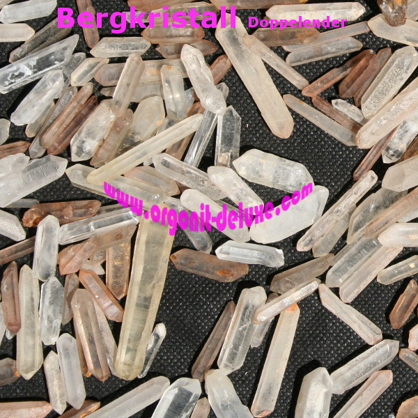 Bergkristall Doppelender